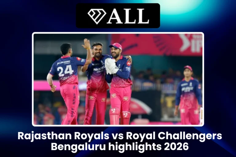 Rajasthan Royals vs Royal Challengers Bengaluru highlights