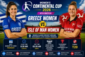 Greece Women vs Isle of Man Women Live Score 2026